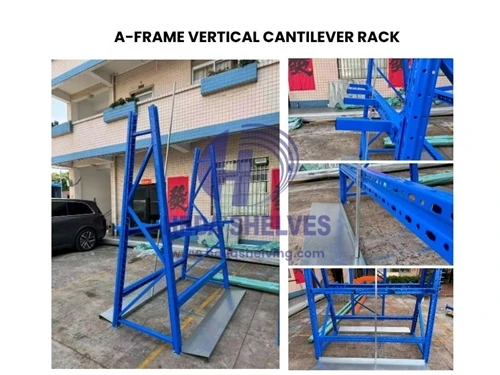 چیکا میں اسٹیل کے لیے اپنی مرضی کے مطابق A-فریم عمودی ریکنگ